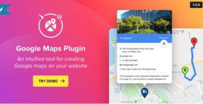 WP Google Maps – Map Plugin for WordPress 2.4.2