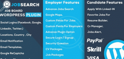JobSearch WP Job Board WordPress Plugin  1.8.3