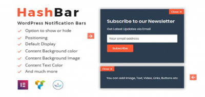 HashBar Pro - WordPress Notification Bar 1.1.6