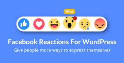 Facebook Reactions for WordPress 2.7