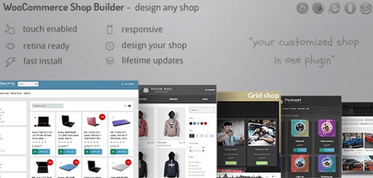 WooCommerce shop page builder - Create any shop grid / table with advanced filters  1.4.6