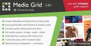 Media Grid WordPress Responsive Portfolio Plugin 9.2.2 Media Grid WordPress Responsive Portfolio Plugin 9.2.2