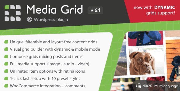 Media Grid WordPress Responsive Portfolio Plugin 8.5.0 Media Grid WordPress Responsive Portfolio Plugin 8.5.0