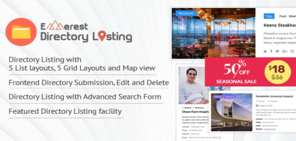 Everest Business Directory - A Complete Business Directory WordPress Plugin  1.2.6