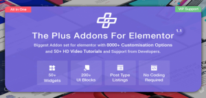 The Plus - Addon for Elementor Page Builder WordPress Plugin  6.4.8