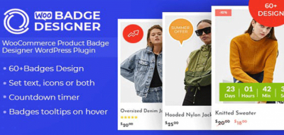 Woo Badge Designer - WooCommerce Product Badge Designer WordPress Plugin  4.0.1