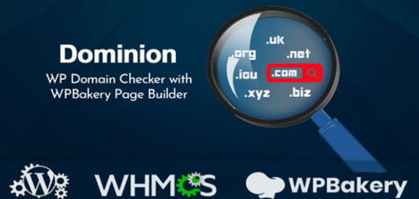 Dominion - WP Domain Checker with WPBakery Page Builder  1.9.5