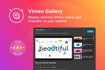 Vimeo Gallery - WordPress Vimeo plugin 1.1.1