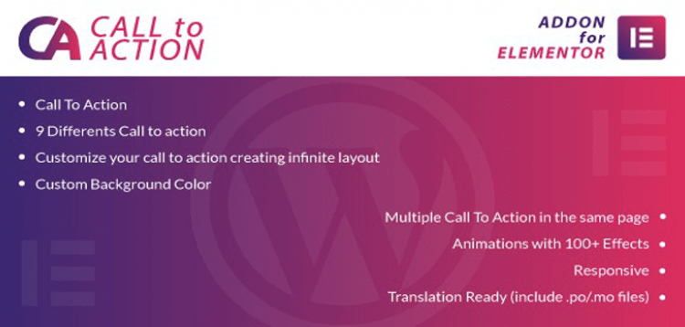 Call To Action for Elementor WordPress Plugin  1.0