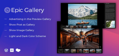 Epic Zoom Gallery WordPress Plugin & Add Ons for Elementor & WPBakery Page Builder  1.0.1