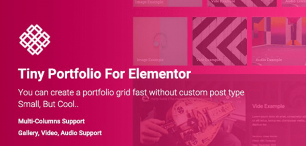 Tiny Portfolio Widget For Elementor  1.0.3