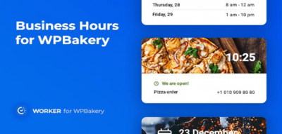 Business Hours for WPBakery – Worker addon  1.1.1