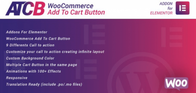 WooCommerce Add To Cart Button for Elementor  1.0