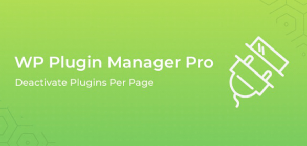 WP Plugin Manager Pro - Deactivate plugins per page 1.4.2 WP Plugin Manager Pro - Deactivate plugins per page 1.4.2