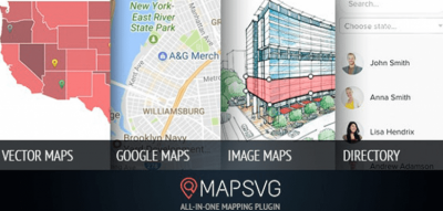 MapSVG: the last WordPress map plugin you'll ever need: Interactive Vector / Image / Google Maps  6.2.23