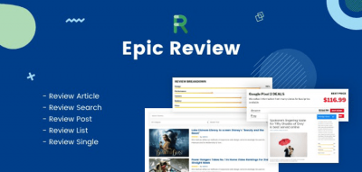 Epic Review WordPress Plugin & Add Ons for Elementor & WPBakery Page Builder  1.0.2