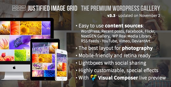 Justified Image Grid – Premium WordPress Gallery 4.8 Justified Image Grid – Premium WordPress Gallery 4.8