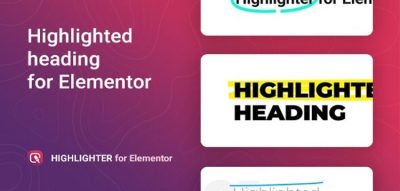 Highlighter – Highlighted heading for Elementor  2.0.0