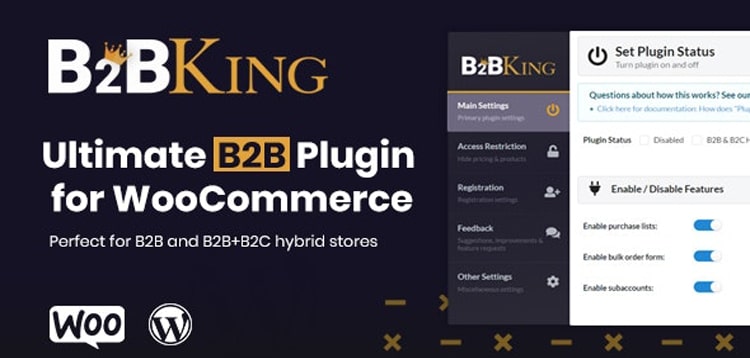 B2BKing - The Ultimate WooCommerce B2B & Wholesale Plugin  4.5.40