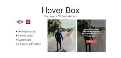 Hover Box Elementor Page Builder Addon  1.0.1