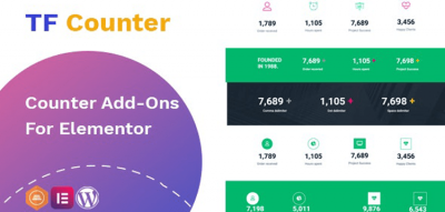 TfCounter - Counter widget For Elementor  1.0.1