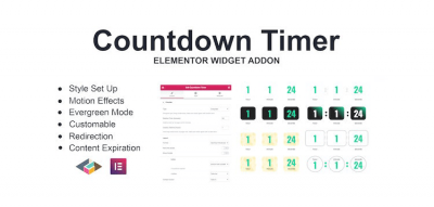 Countdown Timer Elementor Page Builder Addon  1.0.0