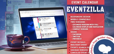 EventZilla - Event Calendar - Addon For WPBakery Page Builder (formerly Visual Composer)  1.5.2