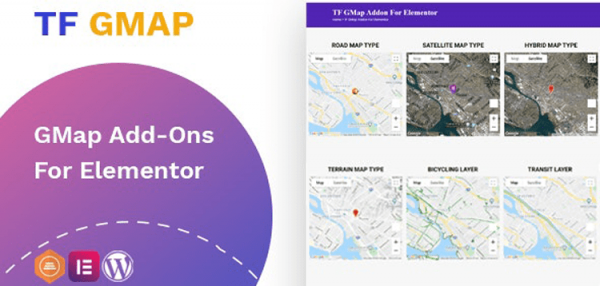 Google Maps addon - widget for Elementor 1.0.0 Google Maps addon - widget for Elementor 1.0.0