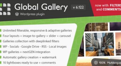 Global Gallery – WordPress Responsive Gallery 8.2.3