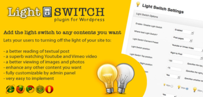 Light Switch - Plugin for Wordpress 1.8