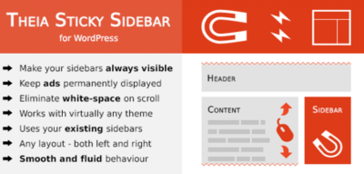 Theia Sticky Sidebar for WordPress  1.8.0