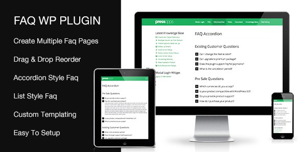 Accordion FAQ WordPress Plugin  2.1.0