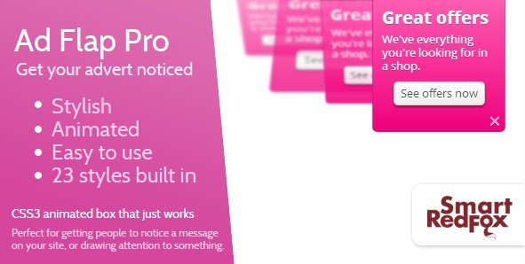 Advert Flap Pro – WordPress 1.4.2