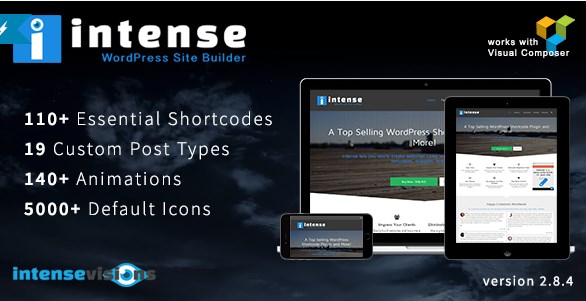 Intense – Shortcodes and Site Builder for WordPress 2.9.5