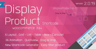 Display Product – Multi-Layout For WooCommerce 2.1.2