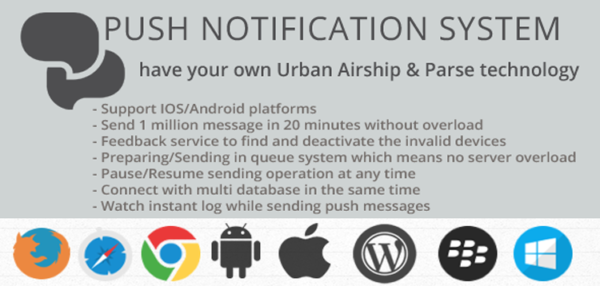 Desktop & Mobile Push Notification System Wordpress Plugin 6.4.1
