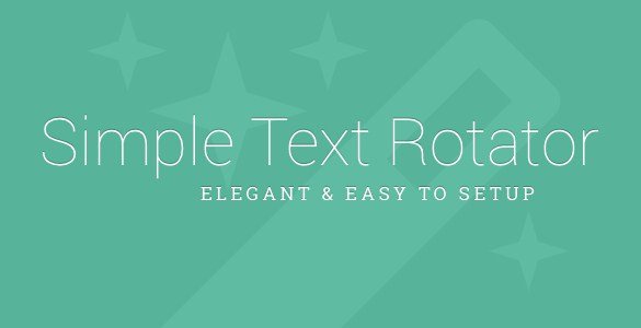 Simple Text Rotator WordPress Plugin 1.2 Simple Text Rotator WordPress Plugin 1.2
