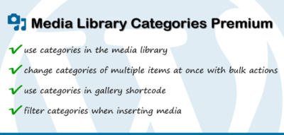 Media Library Categories Premium 2.2