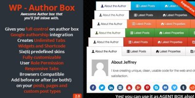 WP – Author Box 2.2
