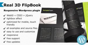 Real 3D FlipBook WordPress Plugin 3.57