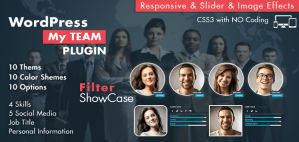 My Team Showcase WordPress Plugin 2.8
