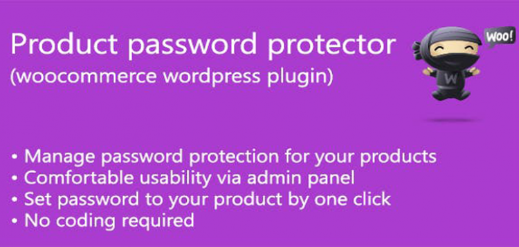 Product password protector (woocommerce) 1.6