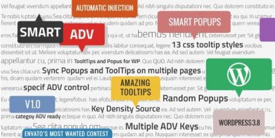 SmartADV – Tooltips, Banners and Popups for WP  1.0
