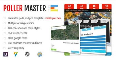 Poller Master – Ultimate WP Polling System 1.3