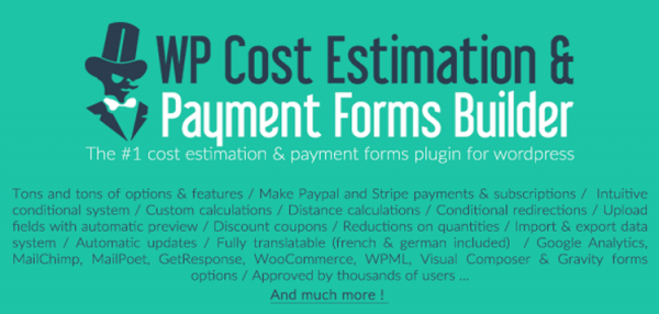 WP Cost Estimation & Payment Forms Builder  10.3.0