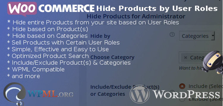 WooCommerce Hide Products by User Roles 6.3.2