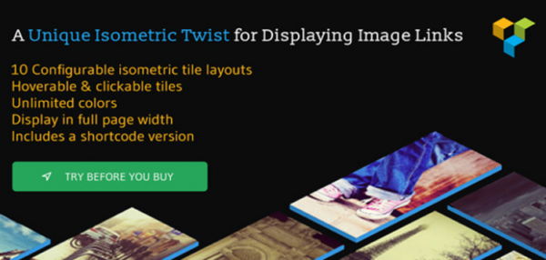 Isometric Image Tiles Shortcode for WPBakery Page Builder (formerly Visual Composer) 1.6.1