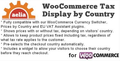 Tax Display by Country for WooCommerce 1.18.3.220704