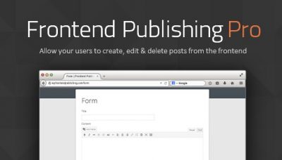 Frontend Publishing Pro 3.12.0