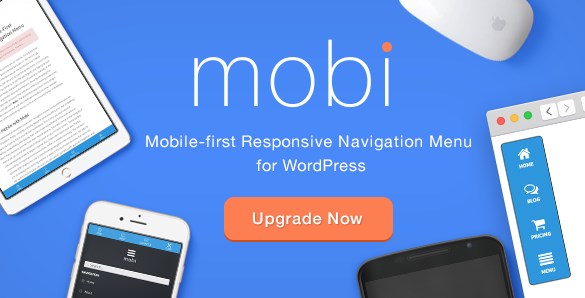 Mobi – Mobile First WordPress Responsive Navigation Menu Plugin 3.0